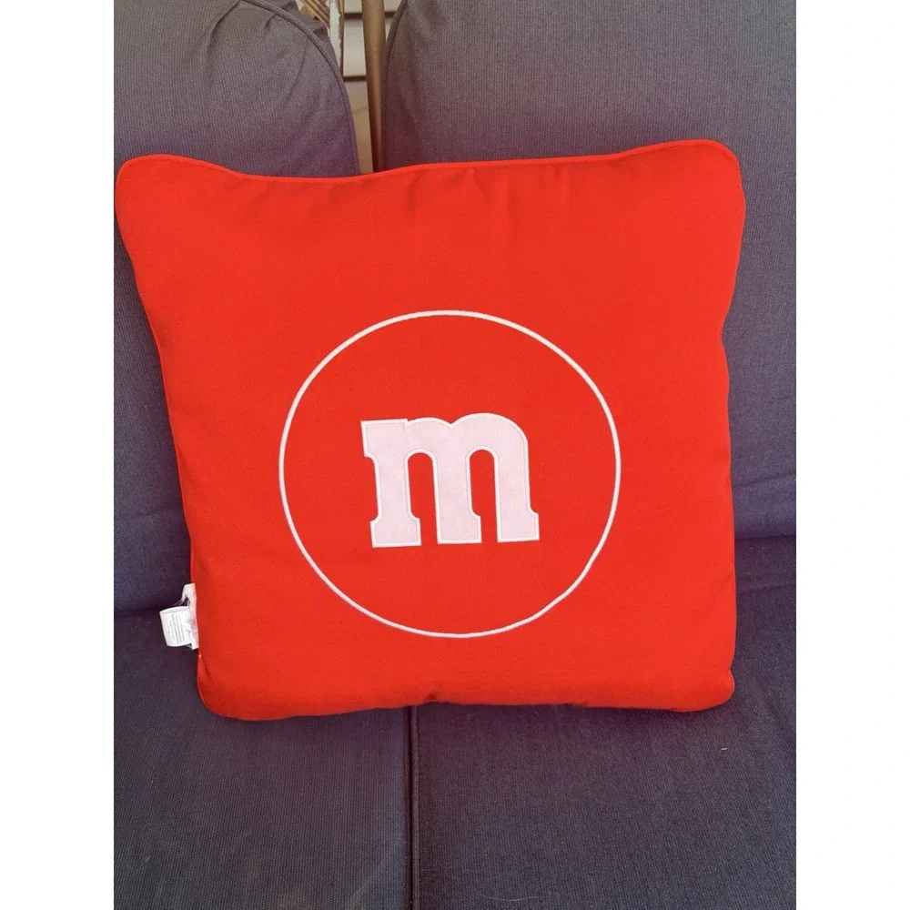 M&Ms Disney Springs Florida Exclusive Mickey Mouse Pillow Square 16